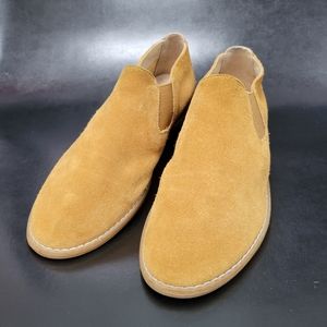 Suede Hush Puppies Slip On Loafers Size 9